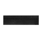 Console de table cheminée noire/grise/marron, 1 personne