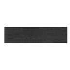 Console de table cheminée noire/grise/marron, 1 personne