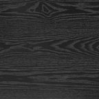 Console de table cheminée noire/grise/marron, 1 personne
