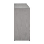 Console de table cheminée noire/grise/marron, 1 personne