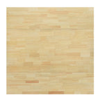 Table de salle à manger à abattants de style campagnard marron/naturel pour 2 à 4 personnes