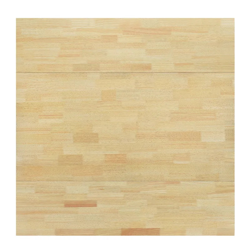 Table de salle à manger à abattants de style campagnard marron/naturel pour 2 à 4 personnes