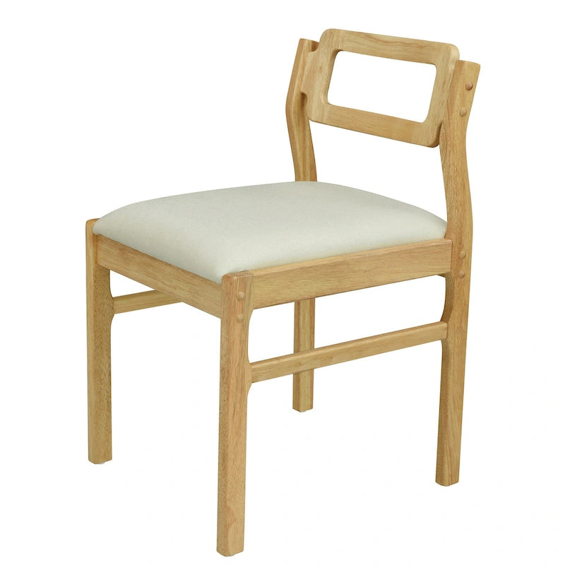 Table de salle à manger à abattants de style campagnard marron/naturel pour 2 à 4 personnes