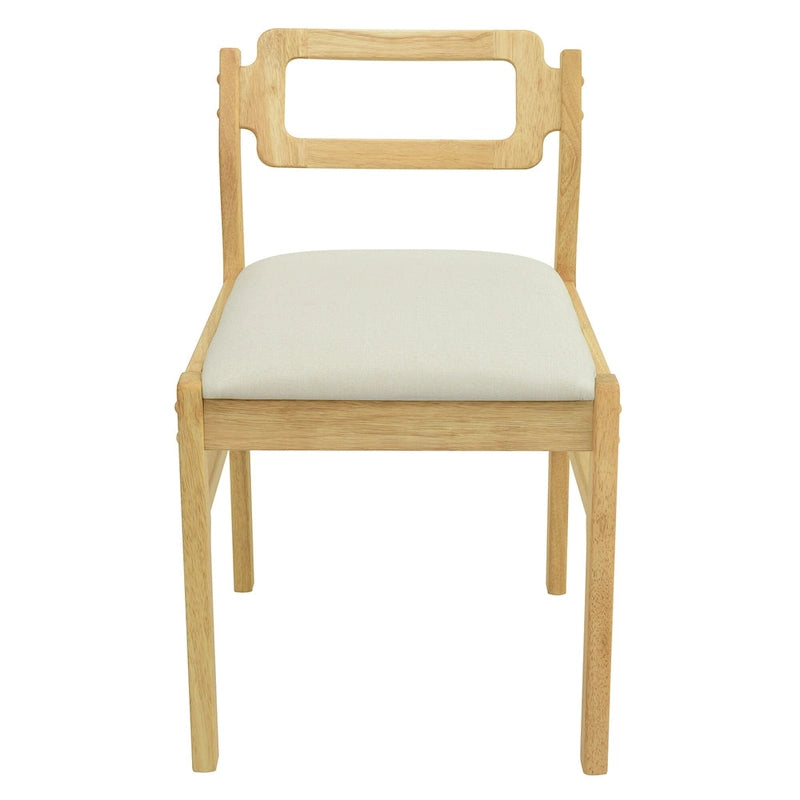 Table de salle à manger à abattants de style campagnard marron/naturel pour 2 à 4 personnes