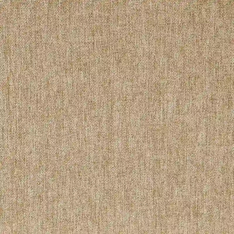 Fauteuil pivotant 1 place en tissu bouclette avoine/marron clair