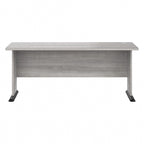 Bureau informatique individuel de 72 W – Gris platine / Blanc / Gris tempête