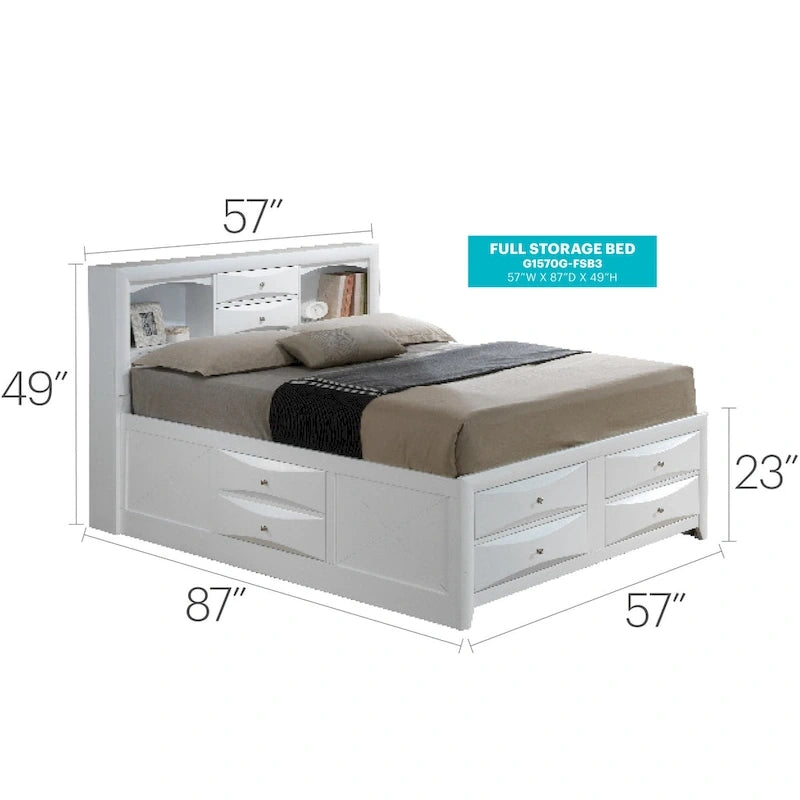 Lit de rangement complet avec panneaux, cerise/noir/blanc/gris/cappuccino/argent champagne, 1 personne