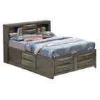 Lit de rangement complet avec panneaux, cerise/noir/blanc/gris/cappuccino/argent champagne, 1 personne