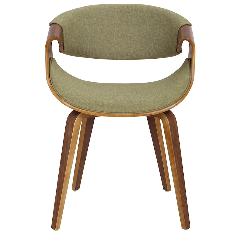 Chaise d'appoint de salle à manger à cadre croisé — Vert / Orange / Bleu sarcelle / Crème / Gris / Anthracite, 1 personne
