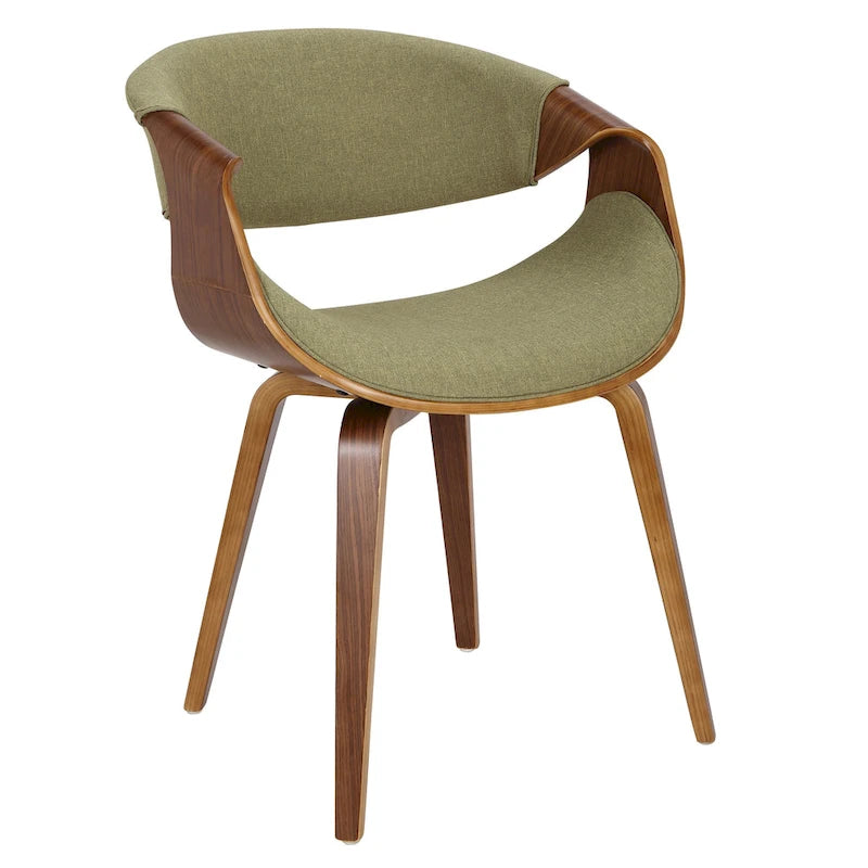 Chaise d'appoint de salle à manger à cadre croisé — Vert / Orange / Bleu sarcelle / Crème / Gris / Anthracite, 1 personne