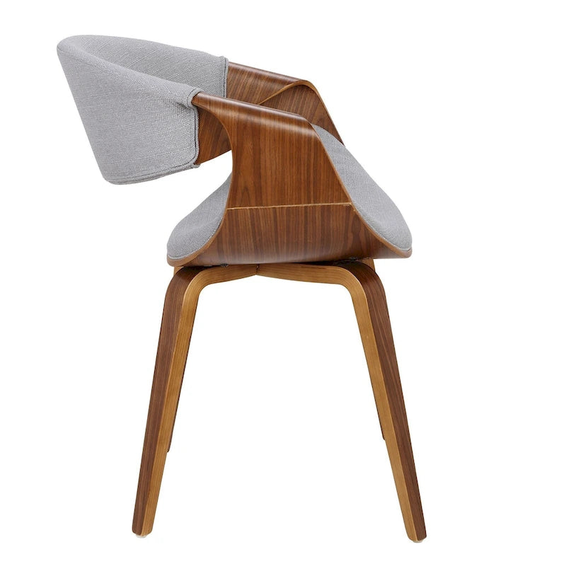 Chaise d'appoint de salle à manger à cadre croisé — Vert / Orange / Bleu sarcelle / Crème / Gris / Anthracite, 1 personne