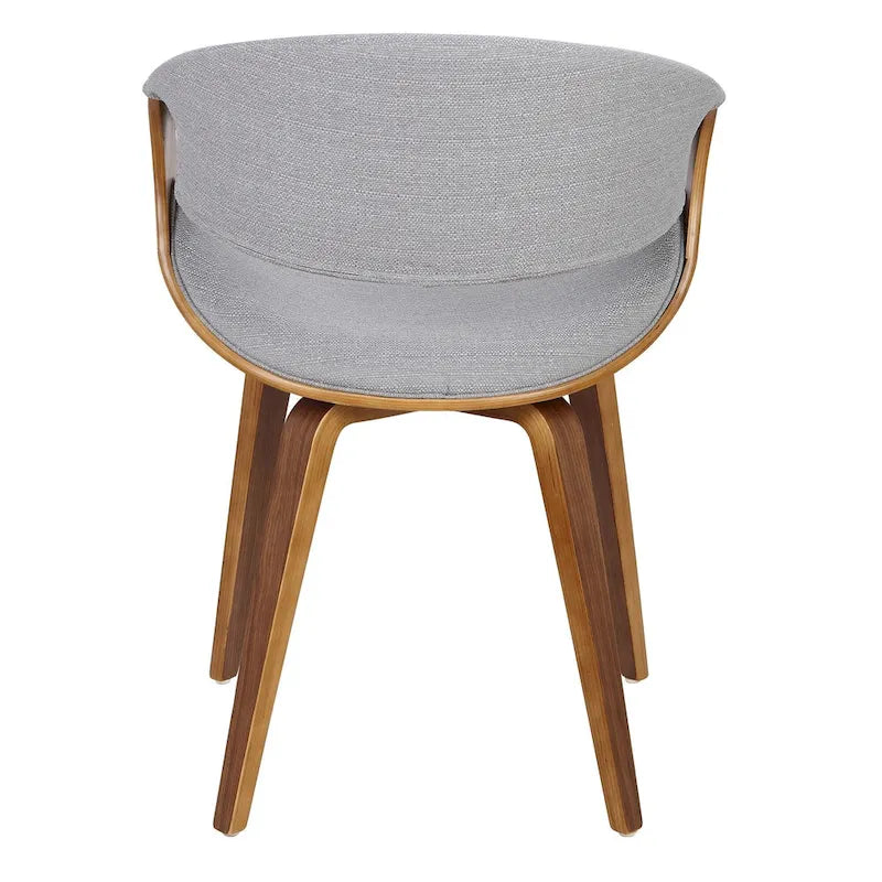 Chaise d'appoint de salle à manger à cadre croisé — Vert / Orange / Bleu sarcelle / Crème / Gris / Anthracite, 1 personne