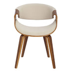 Chaise d'appoint de salle à manger à cadre croisé — Vert / Orange / Bleu sarcelle / Crème / Gris / Anthracite, 1 personne