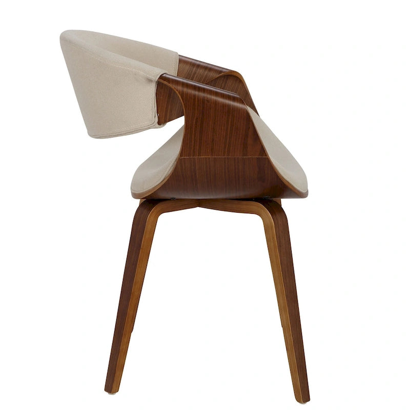 Chaise d'appoint de salle à manger à cadre croisé — Vert / Orange / Bleu sarcelle / Crème / Gris / Anthracite, 1 personne