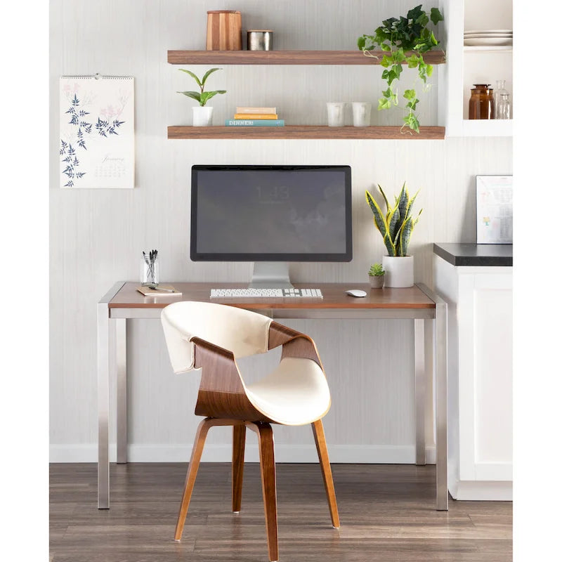 Chaise d'appoint de salle à manger à cadre croisé — Vert / Orange / Bleu sarcelle / Crème / Gris / Anthracite, 1 personne