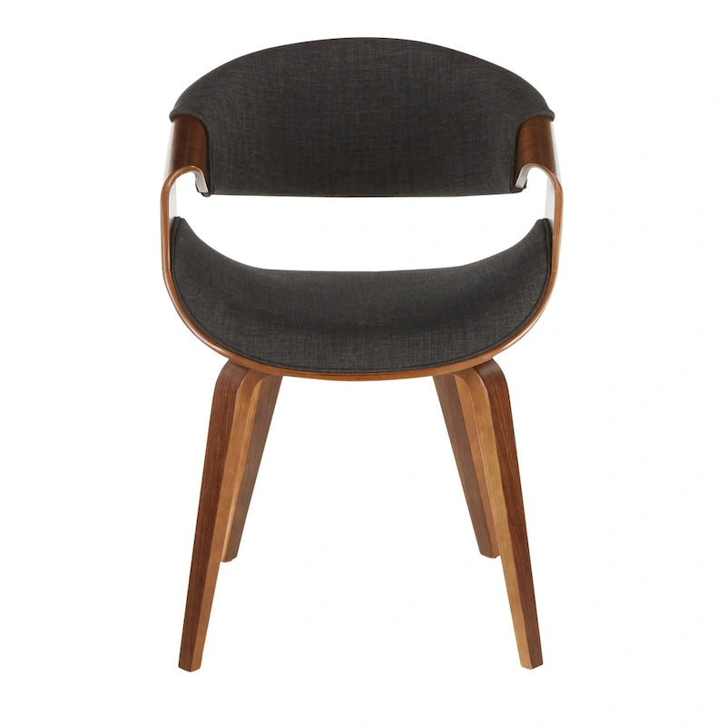 Chaise d'appoint de salle à manger à cadre croisé — Vert / Orange / Bleu sarcelle / Crème / Gris / Anthracite, 1 personne
