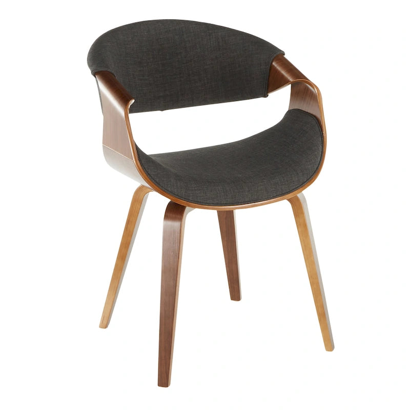 Chaise d'appoint de salle à manger à cadre croisé — Vert / Orange / Bleu sarcelle / Crème / Gris / Anthracite, 1 personne