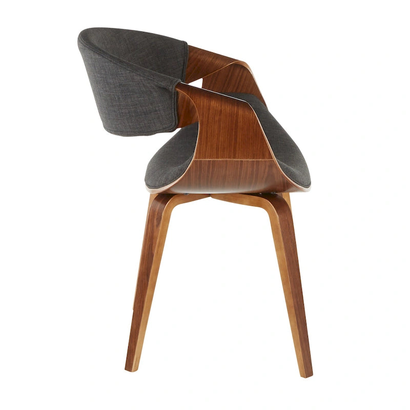 Chaise d'appoint de salle à manger à cadre croisé — Vert / Orange / Bleu sarcelle / Crème / Gris / Anthracite, 1 personne
