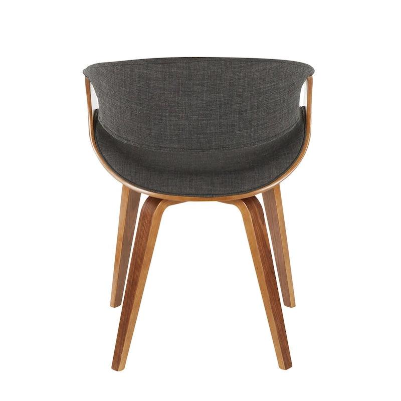 Chaise d'appoint de salle à manger à cadre croisé — Vert / Orange / Bleu sarcelle / Crème / Gris / Anthracite, 1 personne