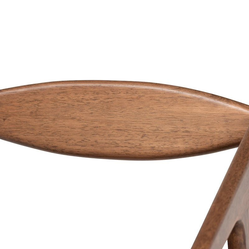 Lot de 2 chaises de salle à manger gris/noir de style milieu de siècle