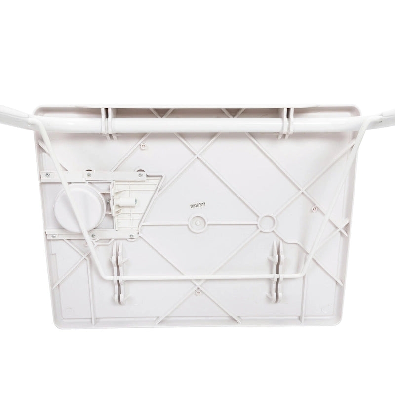 Black / White Portable Folding Laptop Table, 1-Person