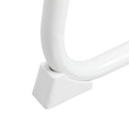 Table d'ordinateur portable pliable noire/blanche, 1 personne