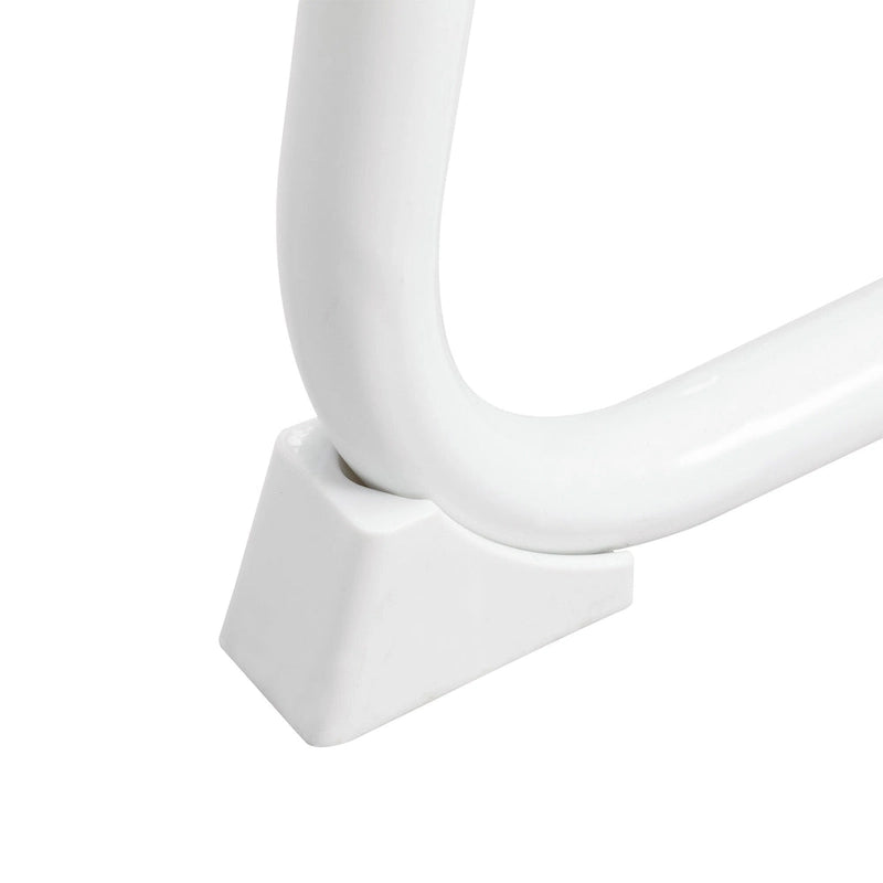 Table d'ordinateur portable pliable noire/blanche, 1 personne