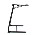Table d'ordinateur portable pliable noire/blanche, 1 personne