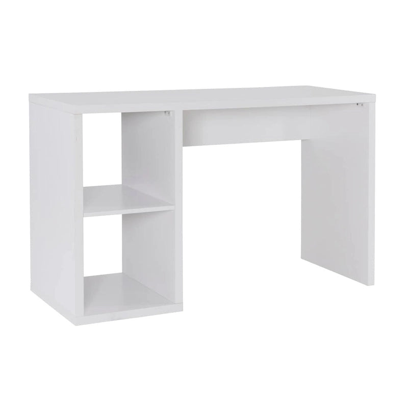 Bureau de rangement 2 casiers, 1 personne, Expresso/Gris/Blanc