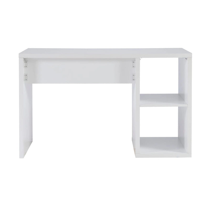 Bureau de rangement 2 casiers, 1 personne, Expresso/Gris/Blanc