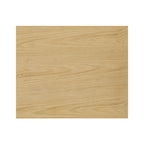 Table de chevet 2 tiroirs Mid-Century – Chêne clair / Noir / Chêne / Blanc