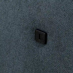 Causeuse 2 places bleu foncé / crème / bleu ciel avec port USB